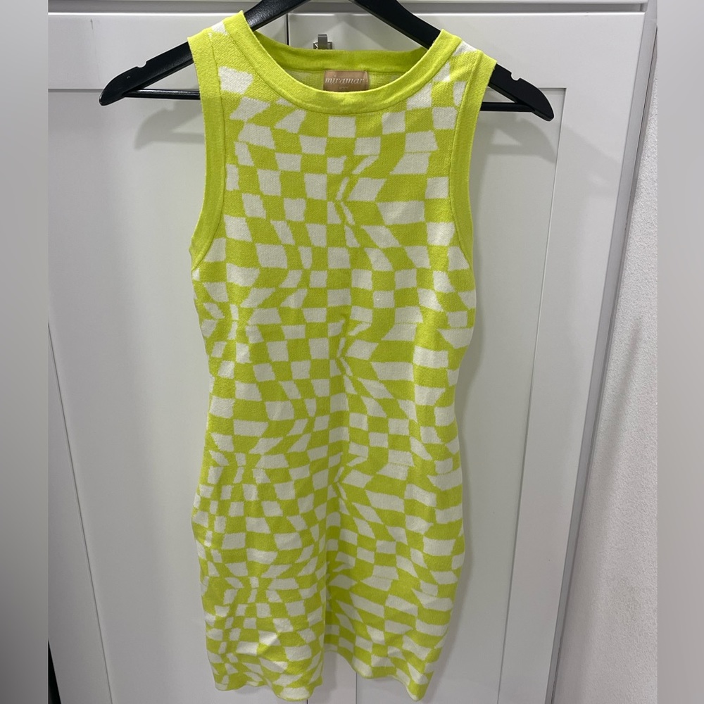 Knit mini dress